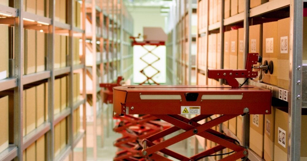 inVia Robotics warehouse robots