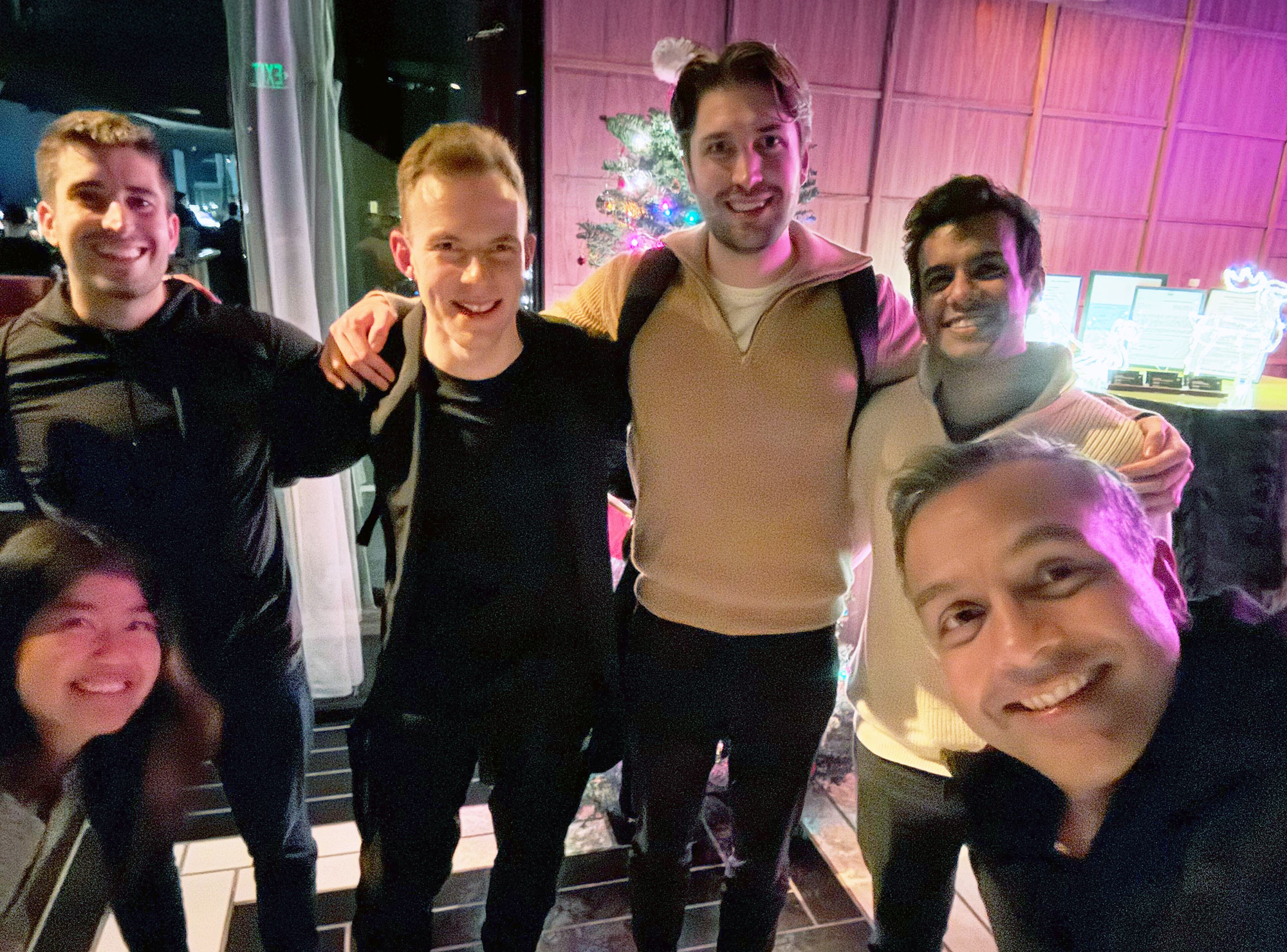 Graphite founders Tomas Reimers, Merrill Lutsky, and Greg Foster; Menlo investors Deedy Das, Rama Sekhar, and C.C. Gong