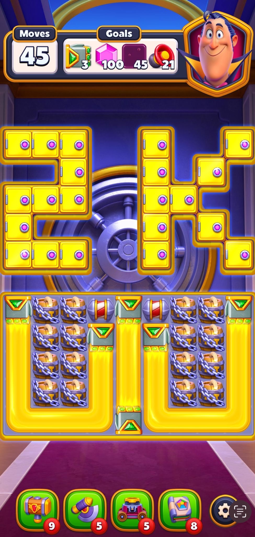 Match Villains 2,000 levels