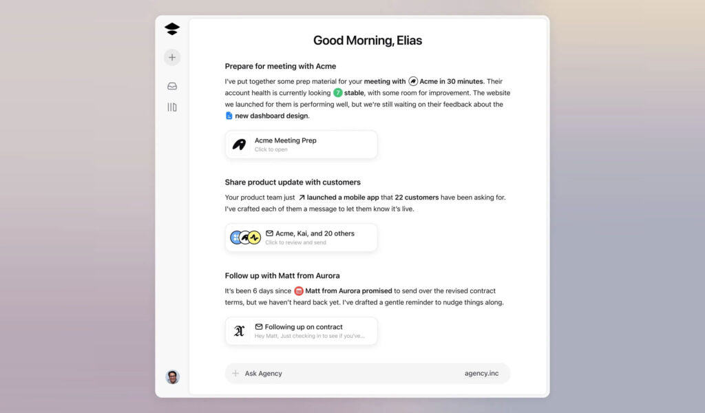 Agency Product Image